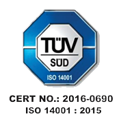 ISO 14001:2015 CERT NO: 2016-0690